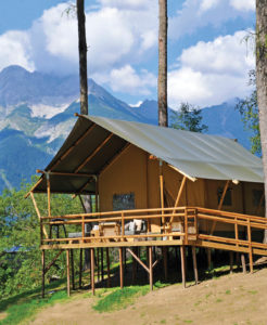 Austria may not be the first country people think of when they think of glamping, but Ferienparadies Camping Natterer See is on the leading edge of the trend. Situated 7km outside of Innsbruck, the award-winning campsite features glamping structures by Luxetenten.com. Photo: Luxetenten.com.