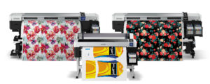 SureColor® F-Series printers come with a Wasatch SoftRIP workflow that allows users to start printing sellable output immediately out of the box with specialty features for textile printing. Photo: Epson America Inc.