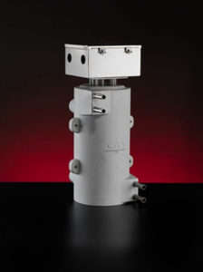 For applications involving hazardous solvents, the CAST-X 4000 can be equipped with an explosion-resistant housing. Photo: Cast Aluminum Solutions