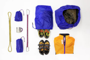 The True Mountain shoe bags, simply made and easily branded, find favor with customers who want economical and appropriate promotional items for events, organizations or marketing. The antimicrobial bags have immediate utility for any sports enthusiast who wears shoes. Photos: True Mountain.