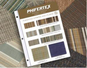 The 2015–2016 stock line cards are designed to accompany the current Selection Guide of fabrics, offering a wide selection in Phifer’s stock line options. Photo: Phifer Inc.