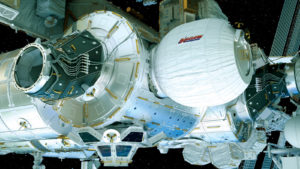 Space under pressure The first inflatable structure designed for human use in orbit was attached to the Tranquility module of the International Space Station (ISS) in April. A collaboration between Bigelow Aerospace, Las Vegas, Nev., and NASA, the Bigelow Expandable Activity Module (BEAM) was delivered to the ISS in the trunk of an unmanned Dragon cargo ship. Using one of the space station’s robotic arms, BEAM was removed from the cargo ship, docked on the ISS and guided to the Tranquility module, where astronauts from the space station secured it in place. In May, the structure was inflated from its packed dimensions of 7.1 feet long and just under 7.75 feet in diameter to its pressurized dimensions of 13 feet long and 10.5 feet in diameter. It weighs approximately 3,000 pounds. BEAM is composed of two metal bulkheads, an aluminum structure, and multiple layers of soft fabric with spacing between layers, protecting an internal restraint and bladder system. A micrometeoroid and orbital debris layer is designed to stop potential particles from breaching into the primary structural restraint layer and the bladder. In the unlikely event of a penetration, the BEAM would slowly leak instead of bursting, which would preclude any damage to the rest of the space station. The module, a prototype for larger habitats, will be used to test and validate the benefits of this technology for human habitation over a two-year period. Crews will routinely enter to monitor its performance. Learning how an expandable habitat performs in the thermal environment of space and how it reacts to radiation, micrometeoroids and orbital debris will provide information to address key concerns about living in the harsh environment of space. For more, visit www.bigelowaerospace.com. Expandable habitats like BEAM greatly decrease the amount of transport volume for future space missions. They weigh less and take up less room on a rocket while allowing additional space for living and working. Photo: Bigelow Aerospace.
