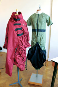 “Magma”garment designed by Katharina Sjördstrand, student at ESMOD Berlin. Photo: ©ESMODBerlin.