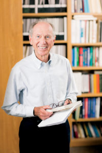 Koerner is the founding director (now director emeritus) of the Geosynthetic Institute. He has a list of accomplishments that is long and impressive—and he isn’t showing any signs of slowing down in his fervor to advance the field. Photo: Dennis Degnan.