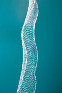 TissueGen’s ELUTE® fiber loaded with pharmaceuticals is suited for woven, knitted or braided applications in implantable medical textile devices. Photo: TissueGen Technologies Inc.