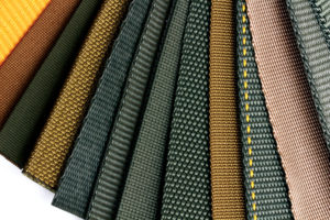 Webbing from MMI Textiles Inc. has numerous applications, including backpack straps, duffel bag straps and vests for use in military and commercial markets. Photo: MMI Textiles. 