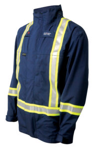 Protective outerwear keeps oil and gas workers safe and dry when the weather turns nasty. Photo: W. L. Gore & Associates.