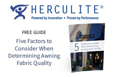 Choosing the Right Awning Fabric Image