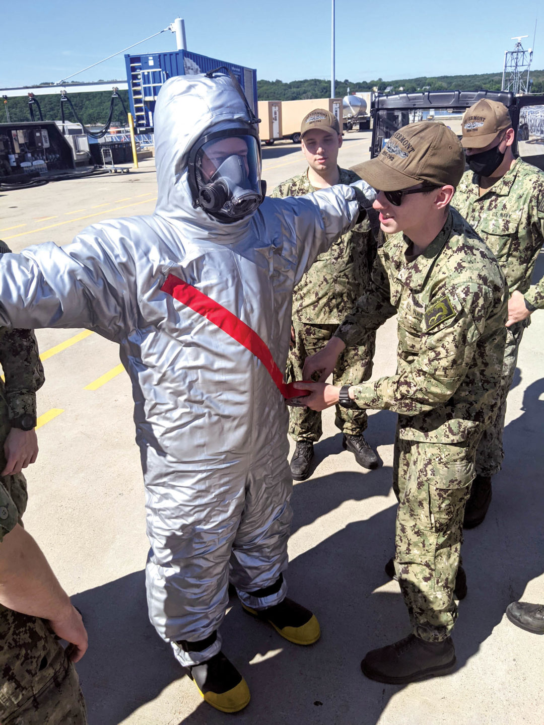 Propel develops new steam suit for Navy Specialty Fabrics Review
