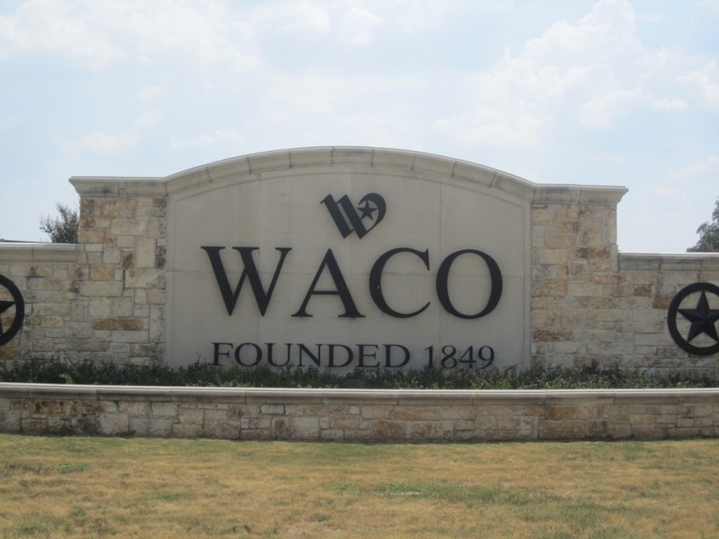 Waco sign