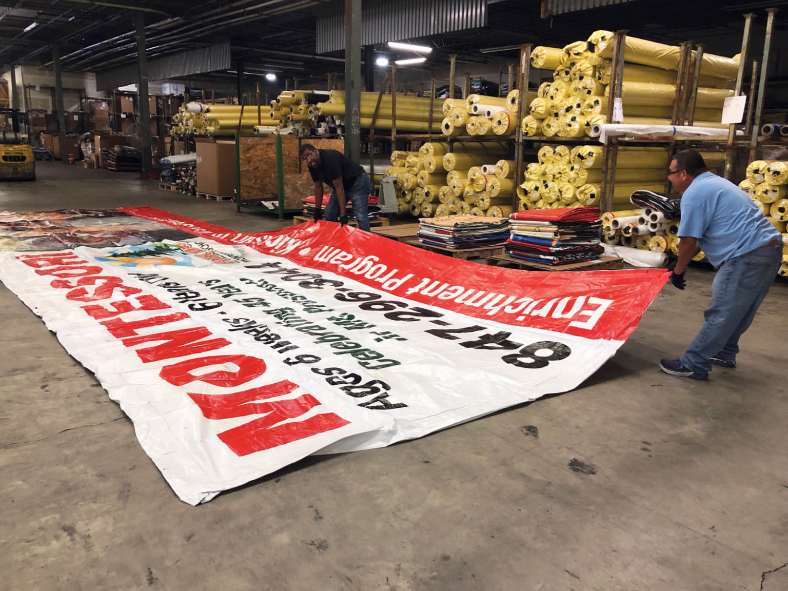 Recycling tarps & covers Specialty Fabrics Review