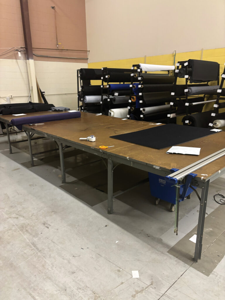 One room of the new Eastex Products LLC building, before the company moved in.