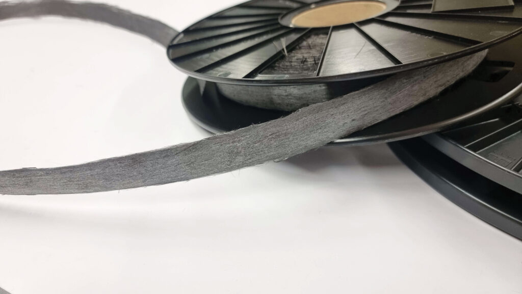 A roll of grey rCF tape.