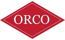 6a6bef4c5d9ab.image Red diamond logo featuring the bold letters "ORCO" in white. Simple design with clean lines on a vibrant background.